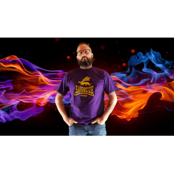 Tee-shirt violet