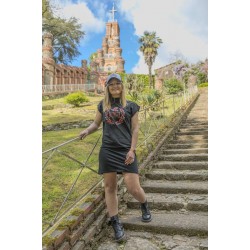 Robe T-shirt laurier tartan