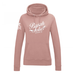 SWEAT CAPUCHE  ROSE