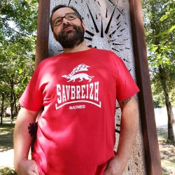 Tee-shirt rouge Savbreizh...