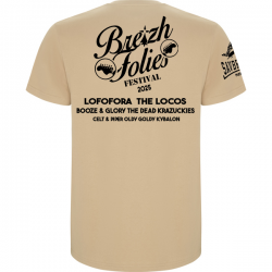 TEE SHIRT BREIZH FOLIES NUDE