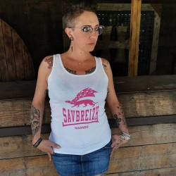 Débardeur femme blanc...